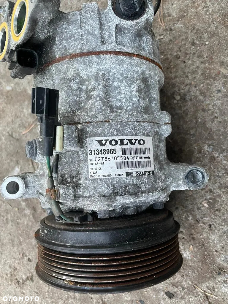 kompresor sprezarka klimy volvo 2.0 d v40 v60 31348965 - 2