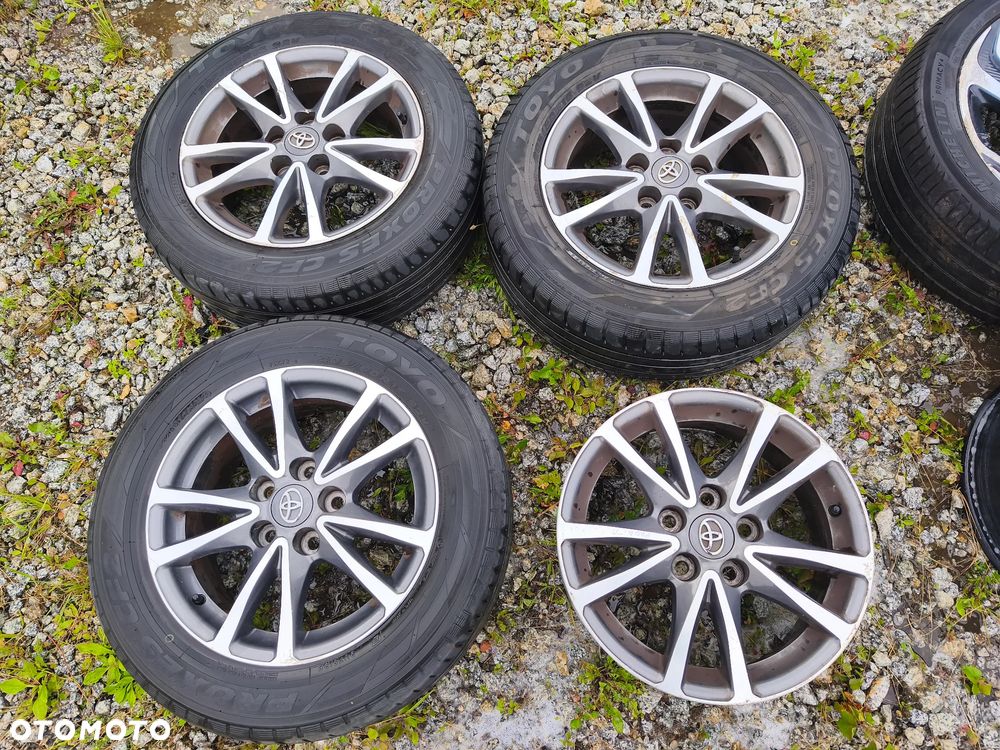 ALUFELGI KOŁA FELGI 16 CALI 5X114,3 ET39 42611-YY40 TOYOTA VERSO AVENSIS T270 - 1