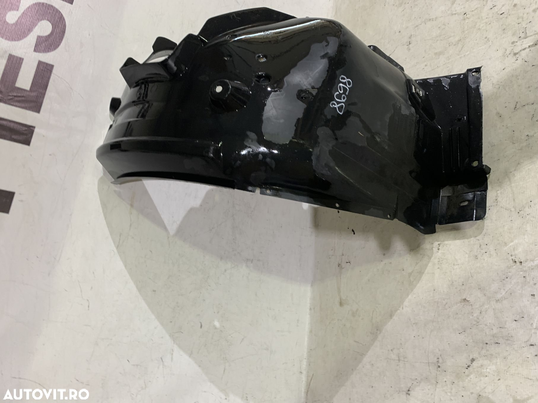 Aparatoare noroi stanga fata, parte spate, BMW Seria 3 E90, E91, 2005, 2006, 2007, 2008, 2009, 2010, 2011, cod origine OE 51717059377. - 2