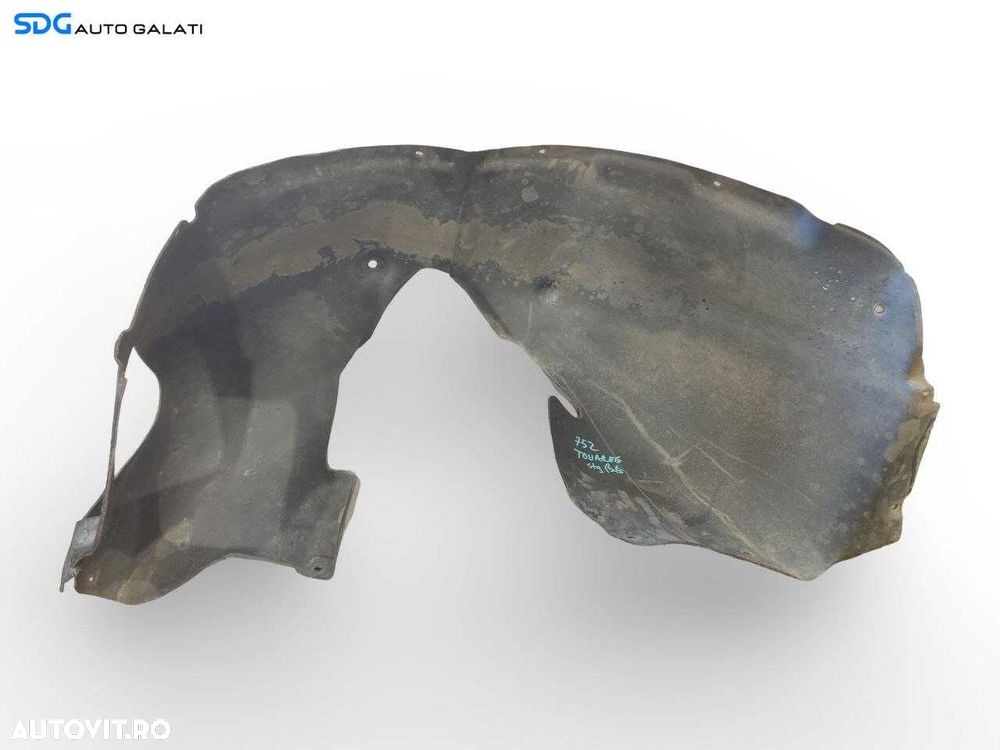 Carenaj Pasaj Protectie Aparatoare Noroi Janta Roata Stanga Fata Volkswagen Touareg 7L 2002 - 2010 [LN0268] - 5