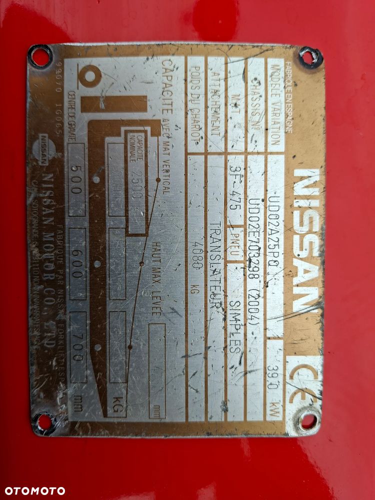 Nissan UD02A25PQ - 9