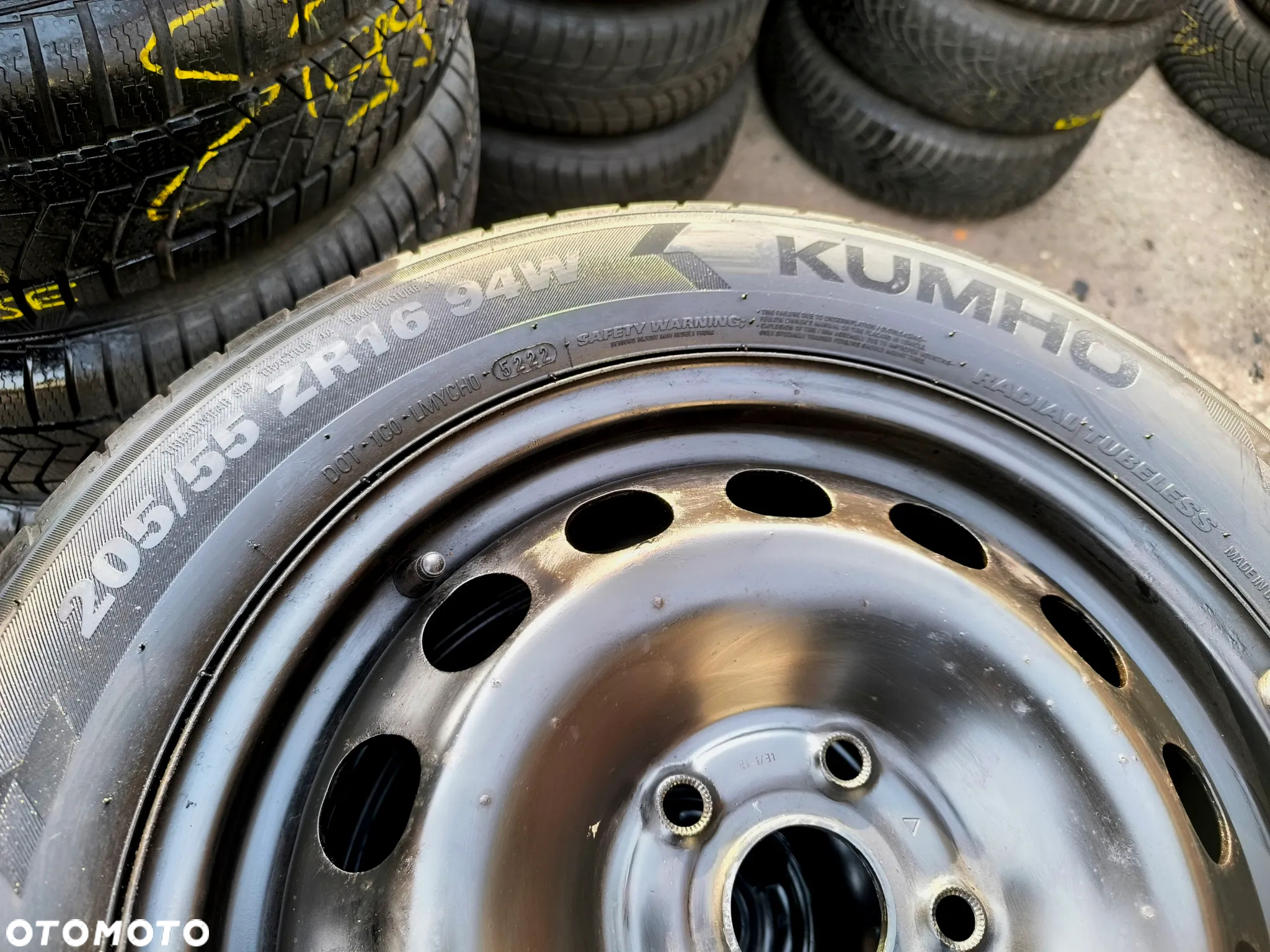 5x112 FELGI Stalowe Stal 16 Koła Letnie Lato VW 5QA GOLF 6 7 VII VI TOURAN CADDY JETTA PASSAT SEAT LEON TOLEDO ALTEA EXEO SKODA OCTAVIA 2 3 SUPERB AUDI A3 8P 8V A4 B7 B5 B6 A6 C5 22r. Legnica ALU-RAD 205/55 6mm - 4