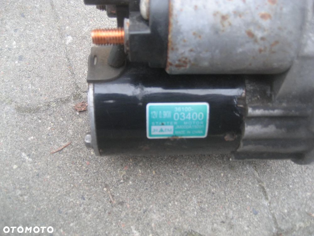 kia picanto 2 ii 11-15r 1,0 benzyna rozrusznik 36100 03400 kod silnika g3la - 4