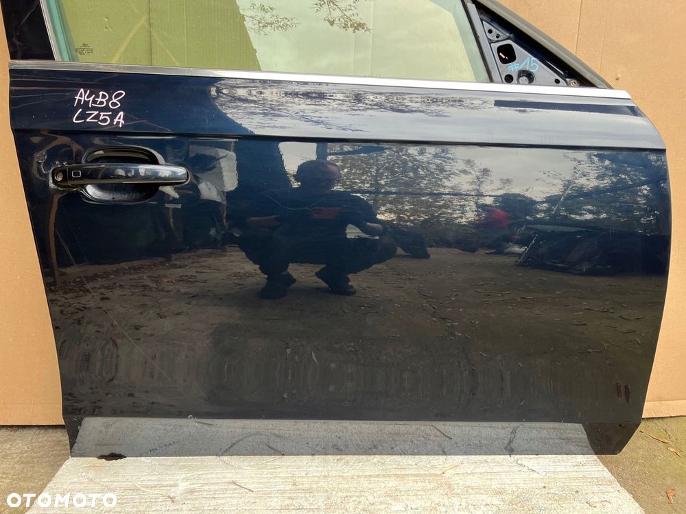 audi a4 b8 drzwi prawe przednie prawy przód lz5a - 2