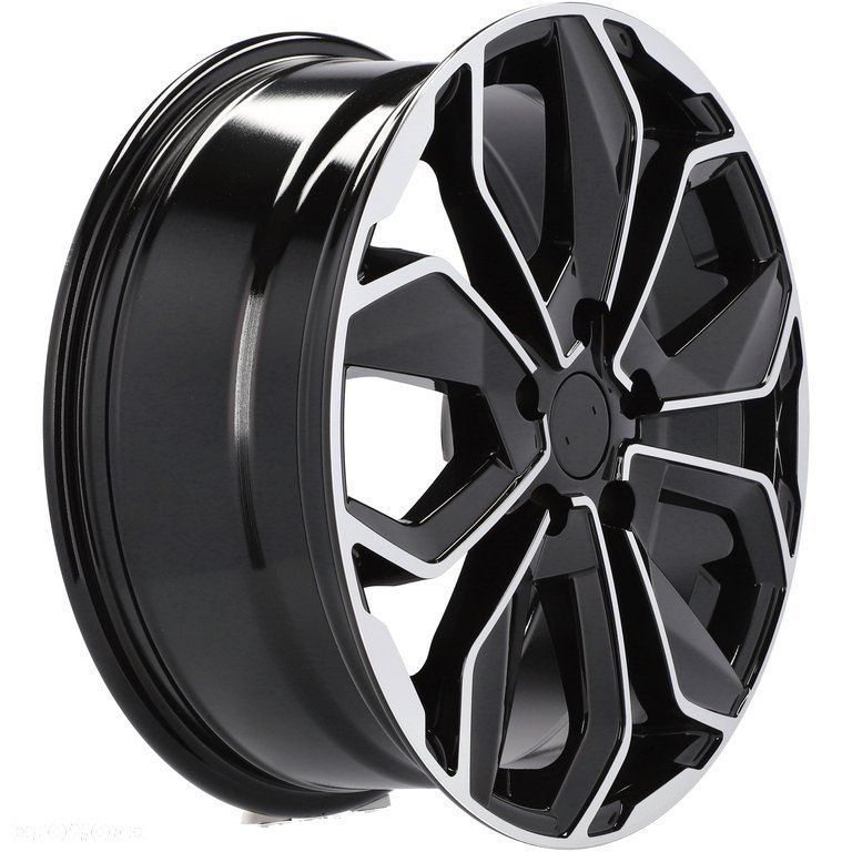 4x Felgi 17 m.in. do RENAULT Arkana Captur Clio Espace Fluence Grand Scenic Kangoo - B5296 (XFE164) - 7