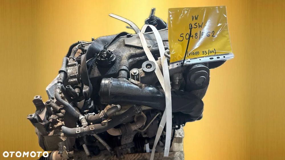 Volkswagen BSW 1.9 diesel silnik kompletny z pełnym osprzętem gotowy do montażu VIDEO PRACY SILNIKA - WHATSAPP LUB LINK W OPISIE - 1