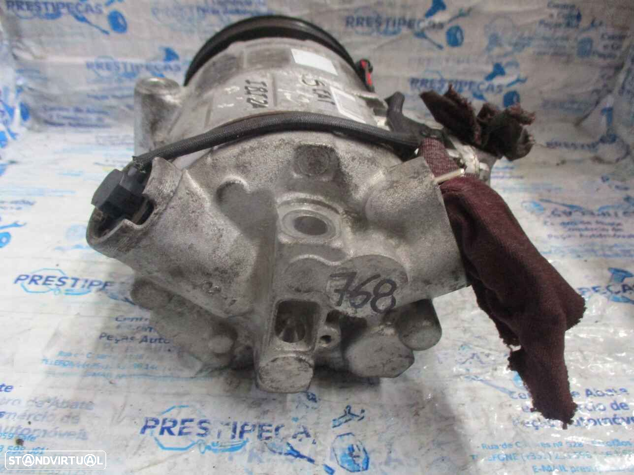 Compressor AC 6Q0820803G  JP6SEU12CND2   SEAT IBIZA 2004 1.2I - 3