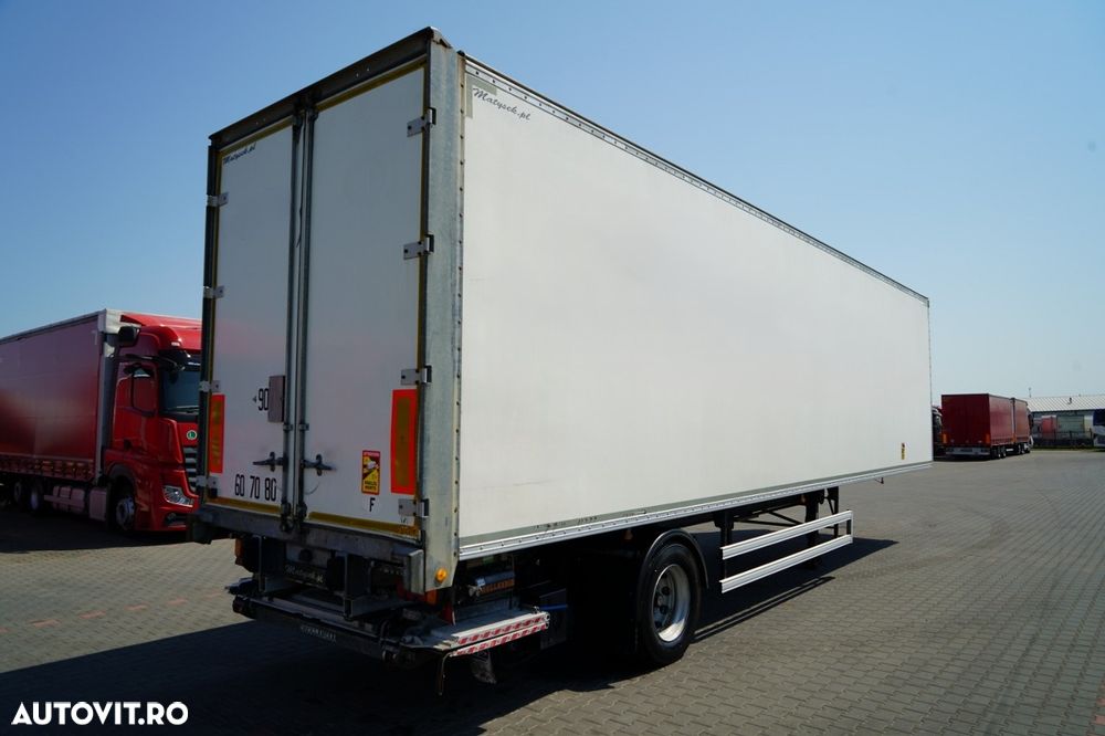 Fruehauf CONTAINER / DHOLLANDIA LIFT / PODEA RESISTENTĂ / - 9