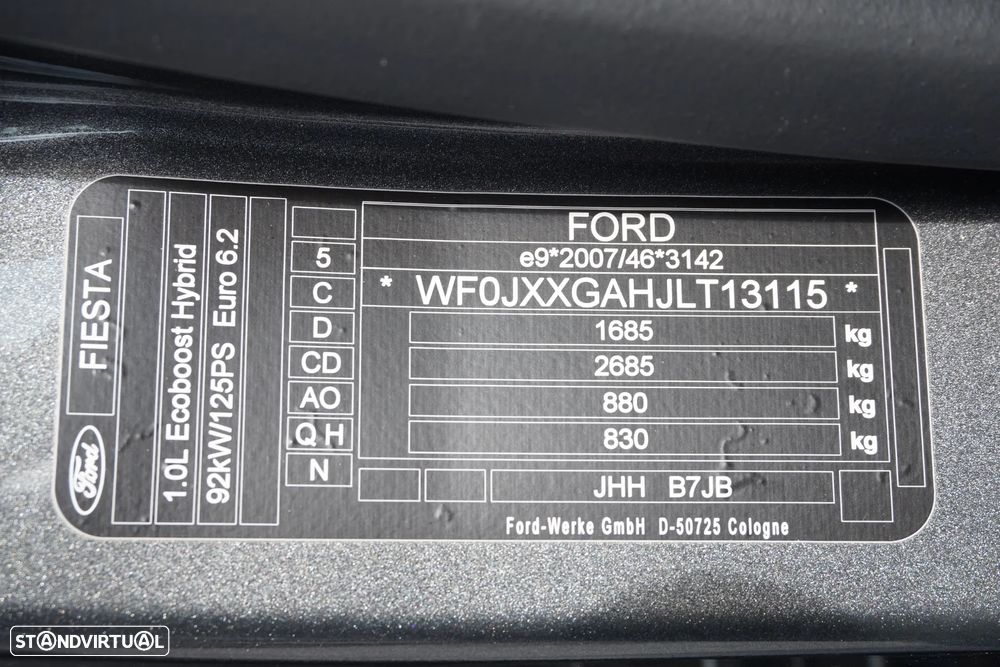 Ford Fiesta 1.0 EcoBoost MHEV ST-Line - 60