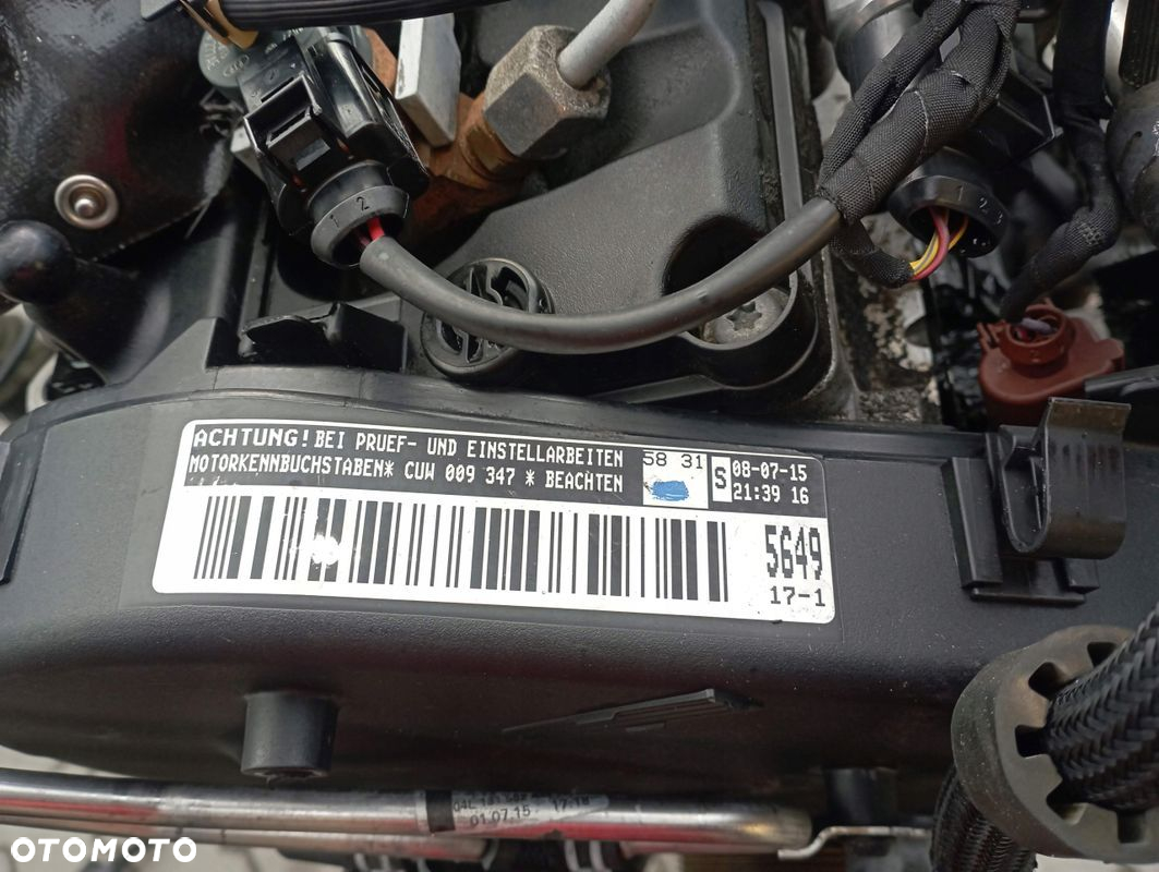 VW SHARAN II 2 2.0 TDI SILNIK CUW - 5