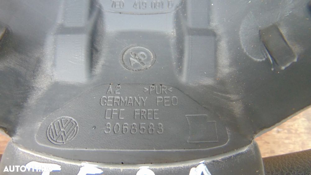 Volan Volkswagen Transporter T5 facelift 2.0 diesel an 2009-2015 cod 7E0419091DB1U - 3