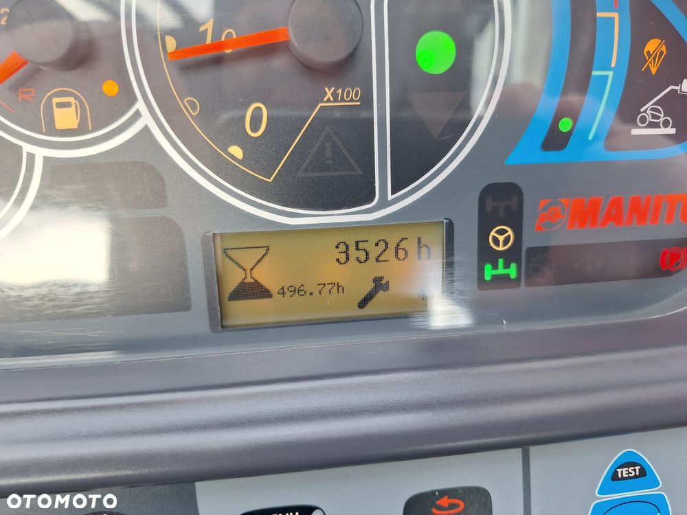 Manitou ładowarka teleskopowa MT 1440 A homologacja pracy z koszem - 8