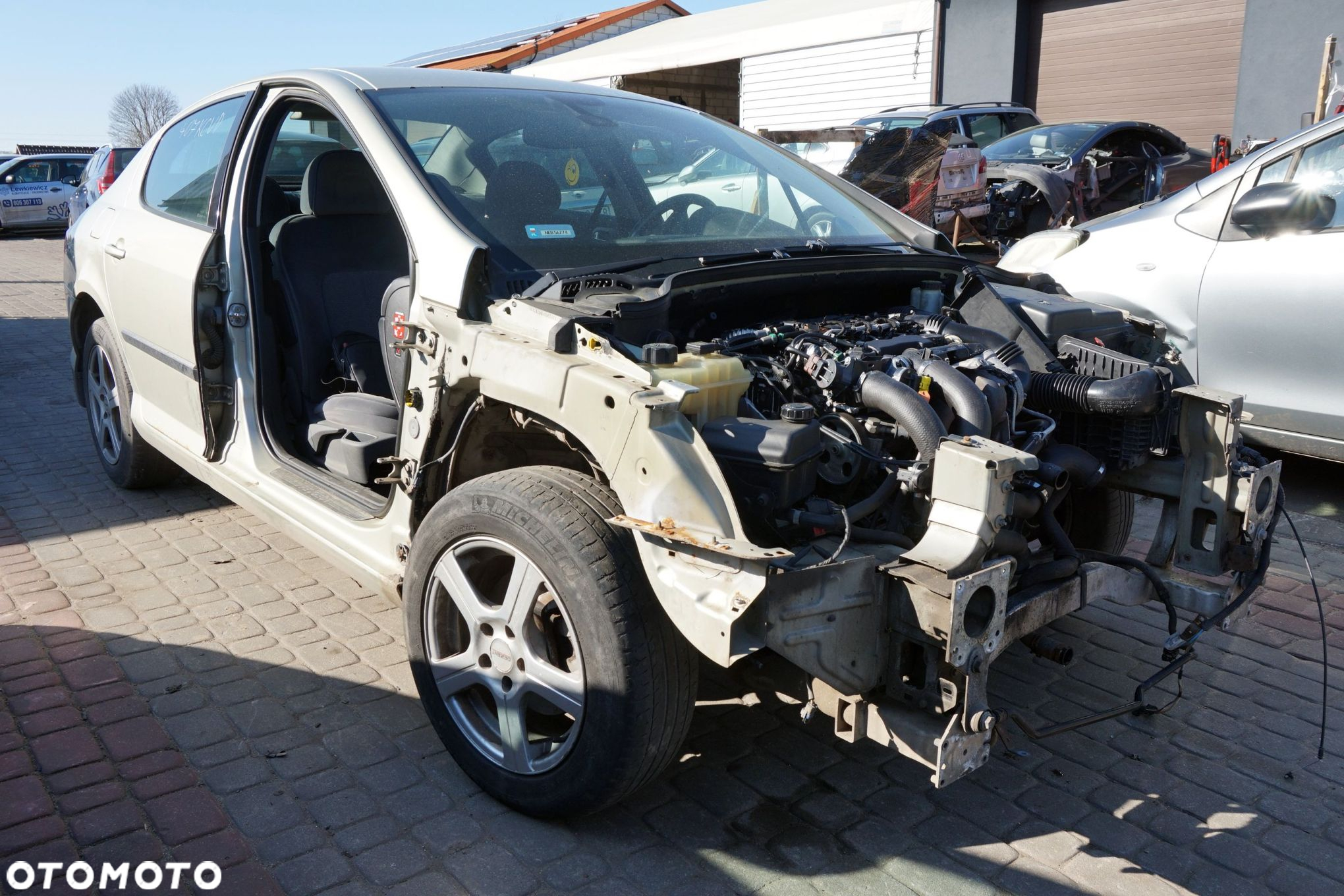 PEUGEOT 407  SEDAN 2005 KCVD 1.6 HDI DV6TED4 109KM 20DM65 ZŁOTY na części - 7
