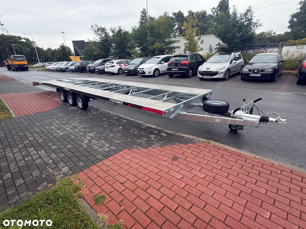 Inny Laweta FOOWEE LA8535 łamana NAJAZDY ALU 850x210 cm 3 osie dwa auta 2 auta VDI w CENIE!