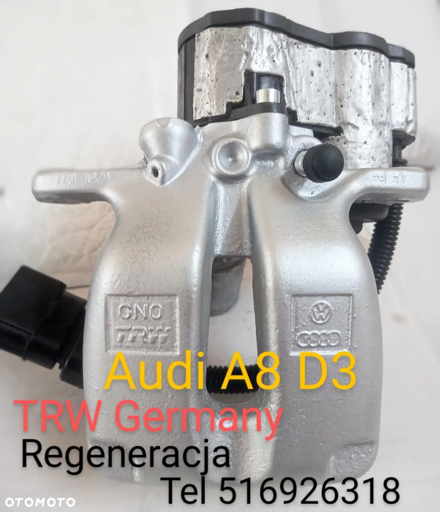 ZACISK HAMULCOWY VW PASSAT B5 B6 B7 B8 CC TIGUAN SHARAN ARTEON ALHAMBRA GOLF VII AUDI A6C6 C5 C7 A4 B8 A8 D3 D4,TT,Q3,Q5,A3,MAZDA CX5 CX7  BMW 5 F10 F11 F40  VOLVO S60 V60 XC60 XC70 V70 HYUNDAI i40,i30,KONA TUCSON KIA SPORTAGE CEED, PROCEED OPTIMA LANCIA THESIS FORD MONDEO MK4,MK5,GALAXY S-MAX RENAULT SCENIC III MEGANE III ESPACE V TALISMAN SKODA Octavia III Superb III QUAD CF MOTO LIGIER X Too NOVA MICROCAR MC1 MC2 Cargo,IVECO Seat Leon III - 3