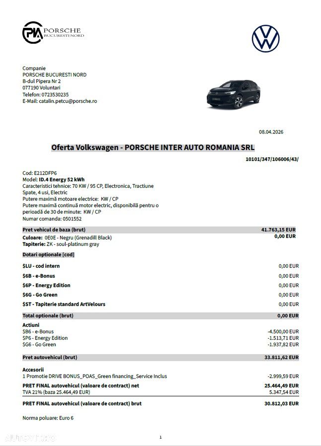 Volkswagen ID.4 52 kWh Pure - 10
