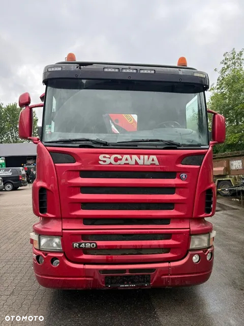 Scania R420 8x2 kontener linowy HDS Palfinger PK26002EH-E 6 wysuwow wciagarka 8x2 - 7