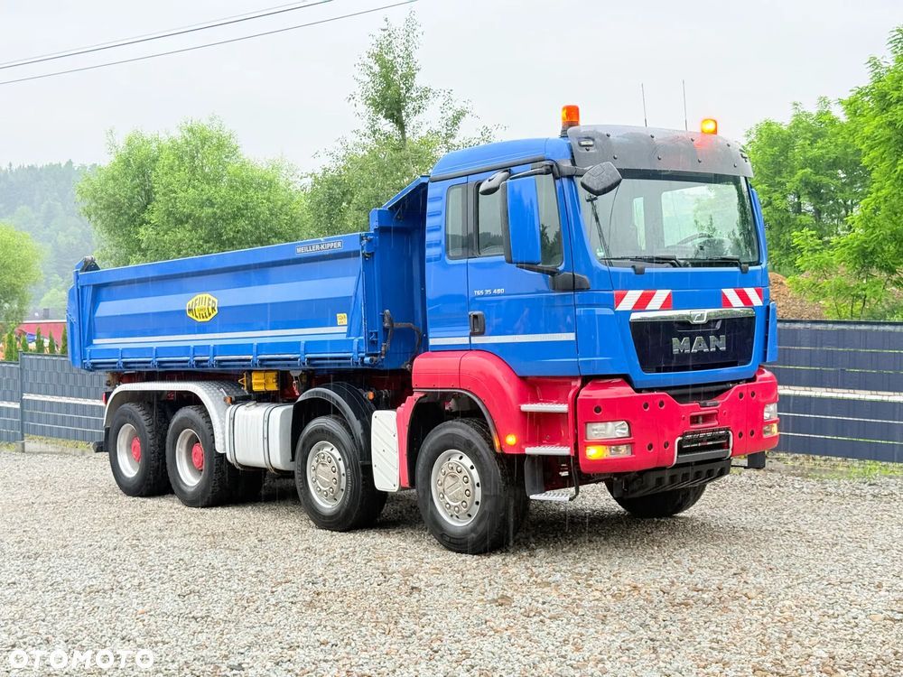 MAN * Kiper Bordmatic * MAN 35.480 TGS * Wywrotka * Napęd 8x4 * Sprowadzony * Euro 5 * - 31