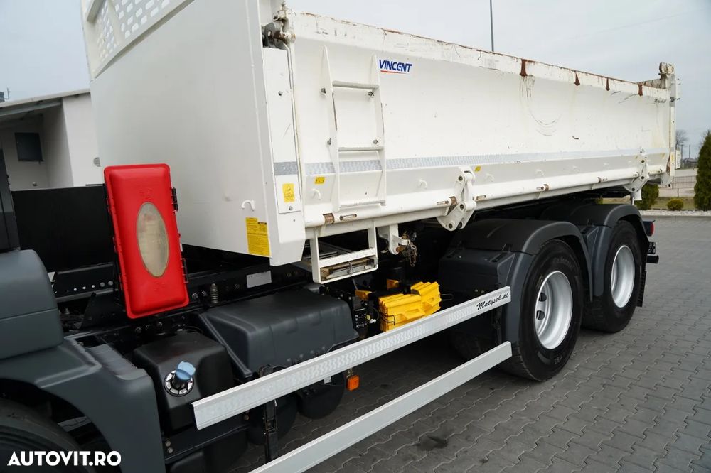 MAN TGS 26.400 / 6X4 / BASCULATOR DUBLĂ / HYDRODOLTA / AUTOMAT / EURO 6 - 19