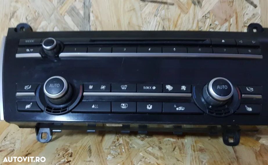 Panou Modul Climatronic Interfata Radio CD Bmw Seria 5 GT F07 Cod 9233658 - 4
