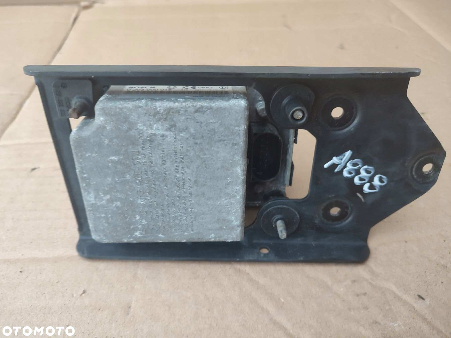 Radar sensor DISTRONIC AUDI A8 D3 ORYGINAŁ 4E0907561F - 3