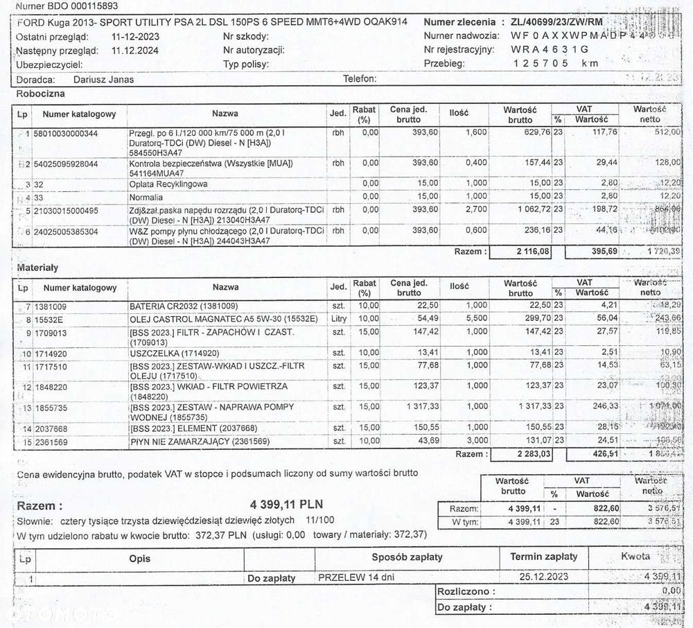 Ford Kuga 2.0 TDCi 4WD Titanium - 13
