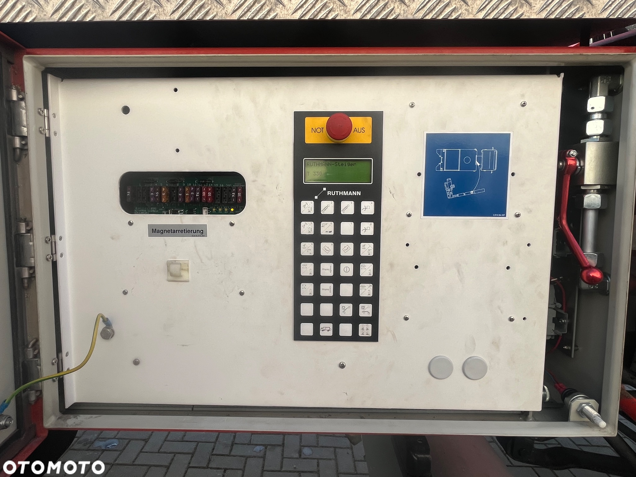 MAN Podnośnik Koszowy Zwyżka Ruthmann T330 33 Metry DmC 7500KG! 21 M w bok! UDT! Jak Wumag GsR Multitel - 27