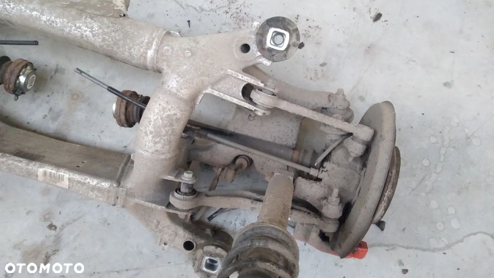 BMW 5 E60 SEDAN ZAWIESZENIE TYLNE TYŁ KOMPLETNE WAHACZE SANKI AMORTYZATORY nr. 64/7 - 5