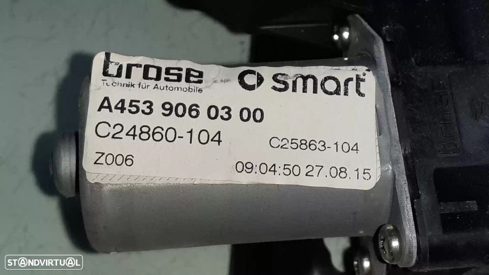 ELEVADOR DE VIDRO FRONTAL ESQUERDO SMART FORTWO COUPÉ 2015 -A4537200400 - 1