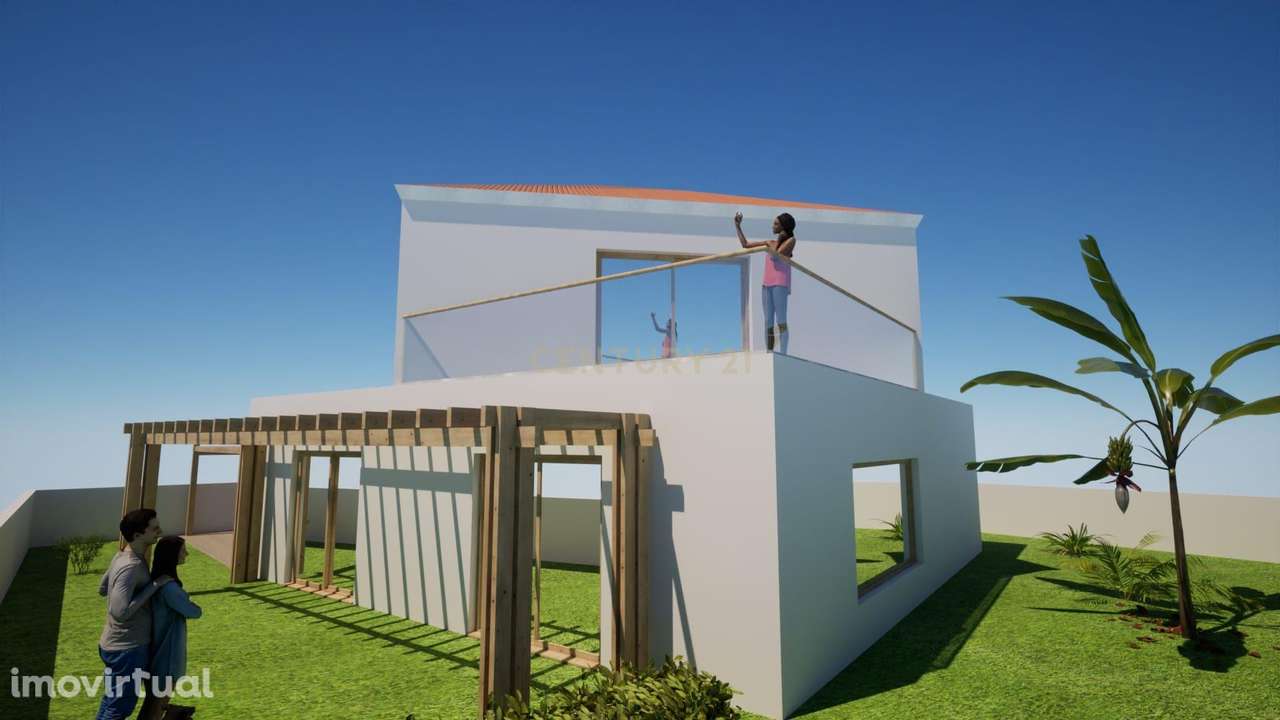 Terreno no Arelho, com projeto, a 10 min. da Lagoa de Óbidos - Grande imagem: 3/27