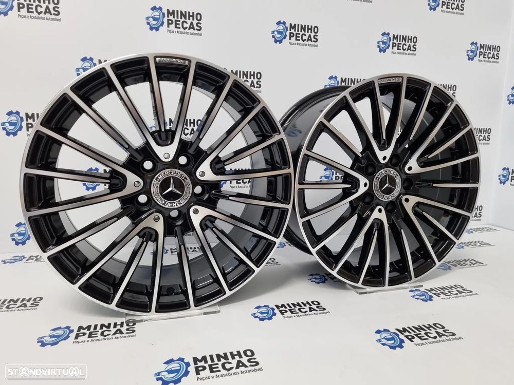 Jantes Mercedes CLS 53 (C257) em 18 Preto Polido - 2