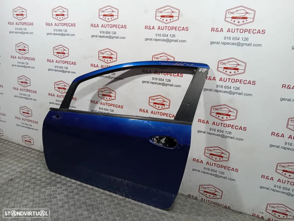 Porta Frente Frontal Esquerdo Fiat Grand Punto 199 3 Portas Original - 4