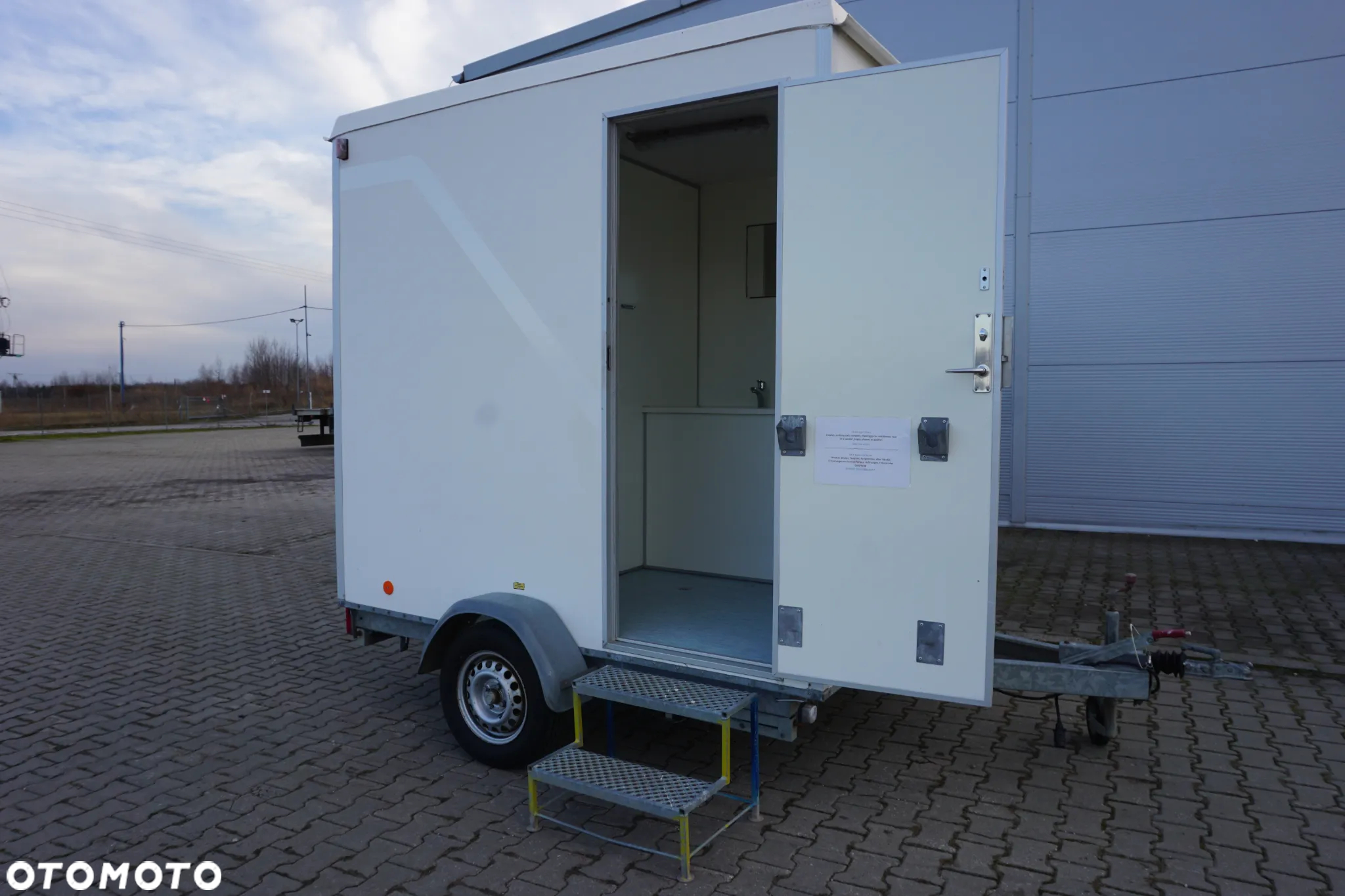 Inny Scanvogn Przyczepa socjalna Łazienka (Toaleta + prysznic) 240x230 750kg - 6