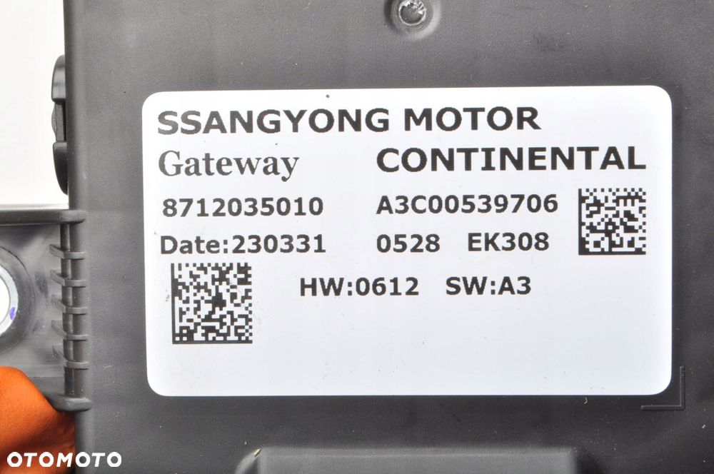 SSANGYONG TIVOLI 1.5 16V LIFT MODUŁ PRZEKAŹNIK 23R 8712035010 - 5