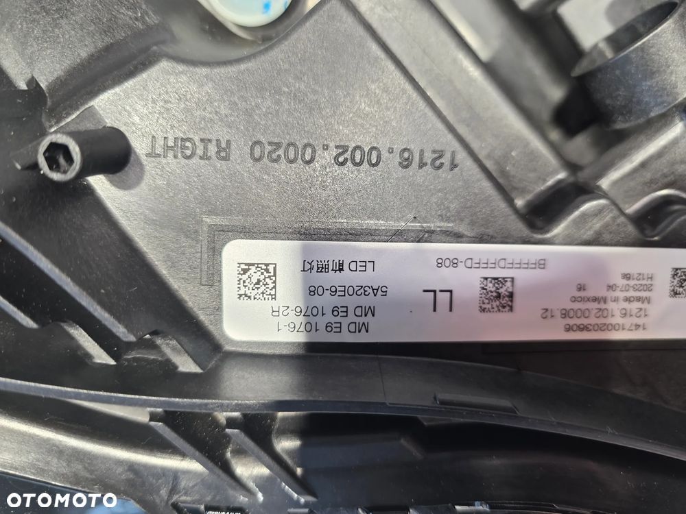 BMW 2 COUPE G42 / G87 IDEALNE LAMPY LED KOMPLET LAMP LEWA + PRAWA NR 5A320E6-08 / 5A320E5-08  NR AUKCJI LPP235 - 16