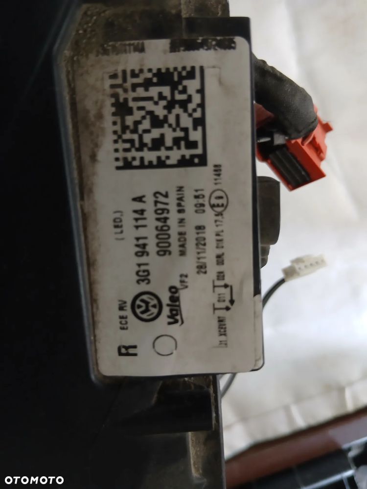 VW PASSAT B8 FULL LED reflektor lampa prawa  3G1941114A - 8