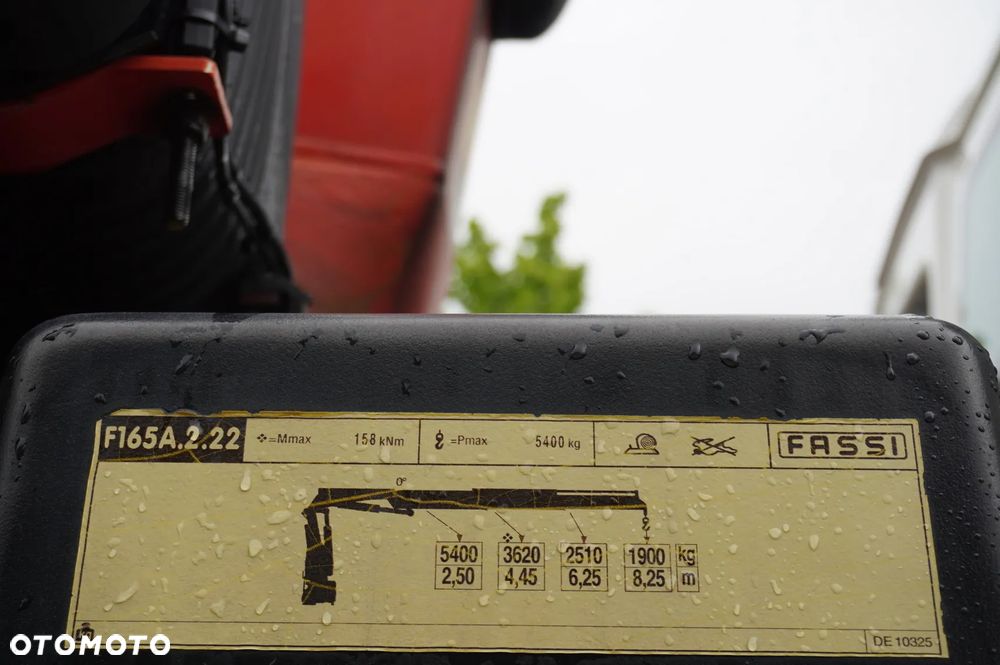 MAN TGS 35.360 8×2 / HDS Fassi F165A.2.22 / Pilot / Laweta 7,8 m_252942 - 12