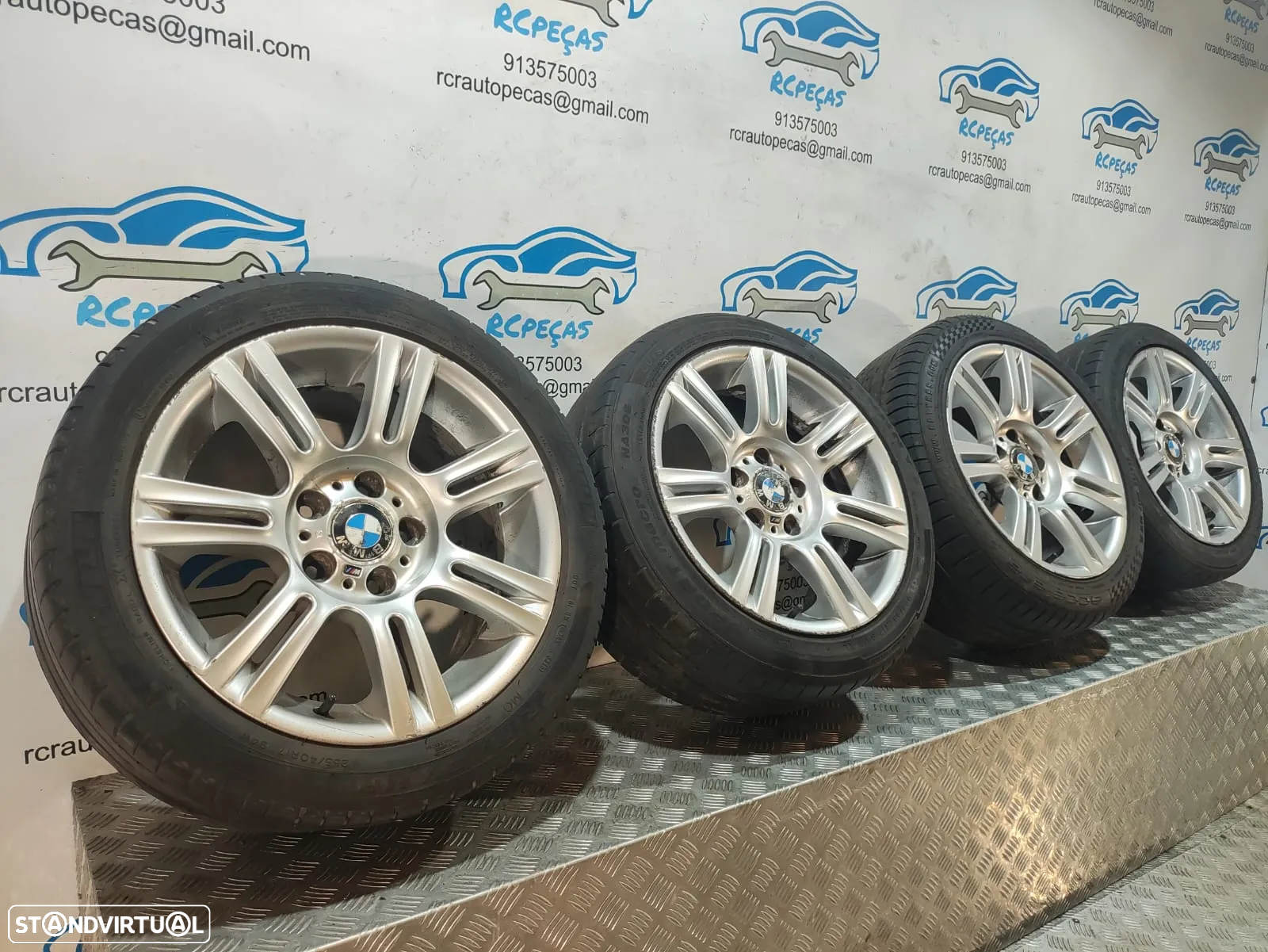Jantes 17 Originais BMW Serie 3 Pack M Style 194 8J 8,5J ET34 ET37 5x120 - 3