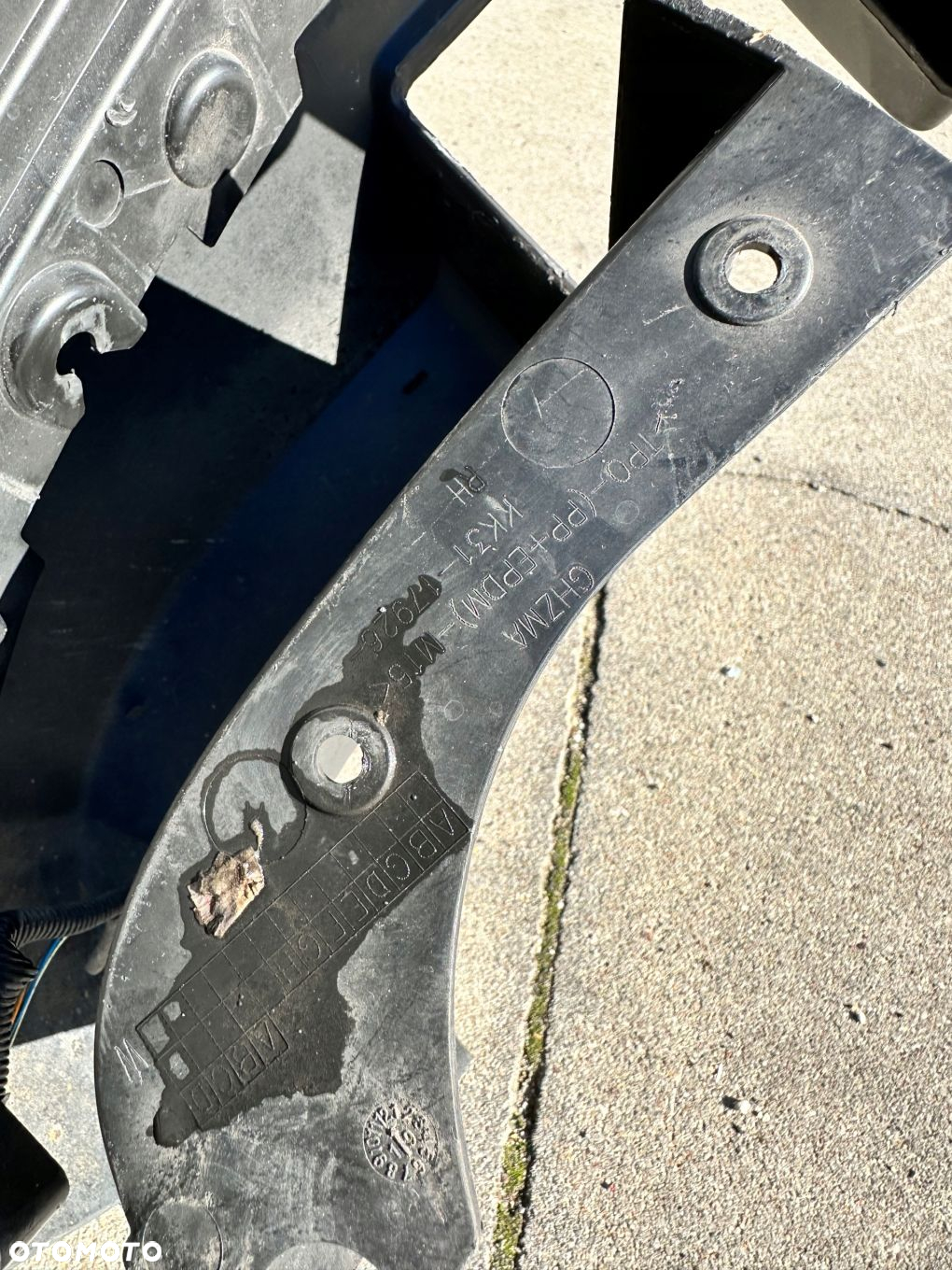 Narożnik Zderzaka Prawy Tył Listwa PDC Ford Transit MK8 2020r BK31-17926 - 11