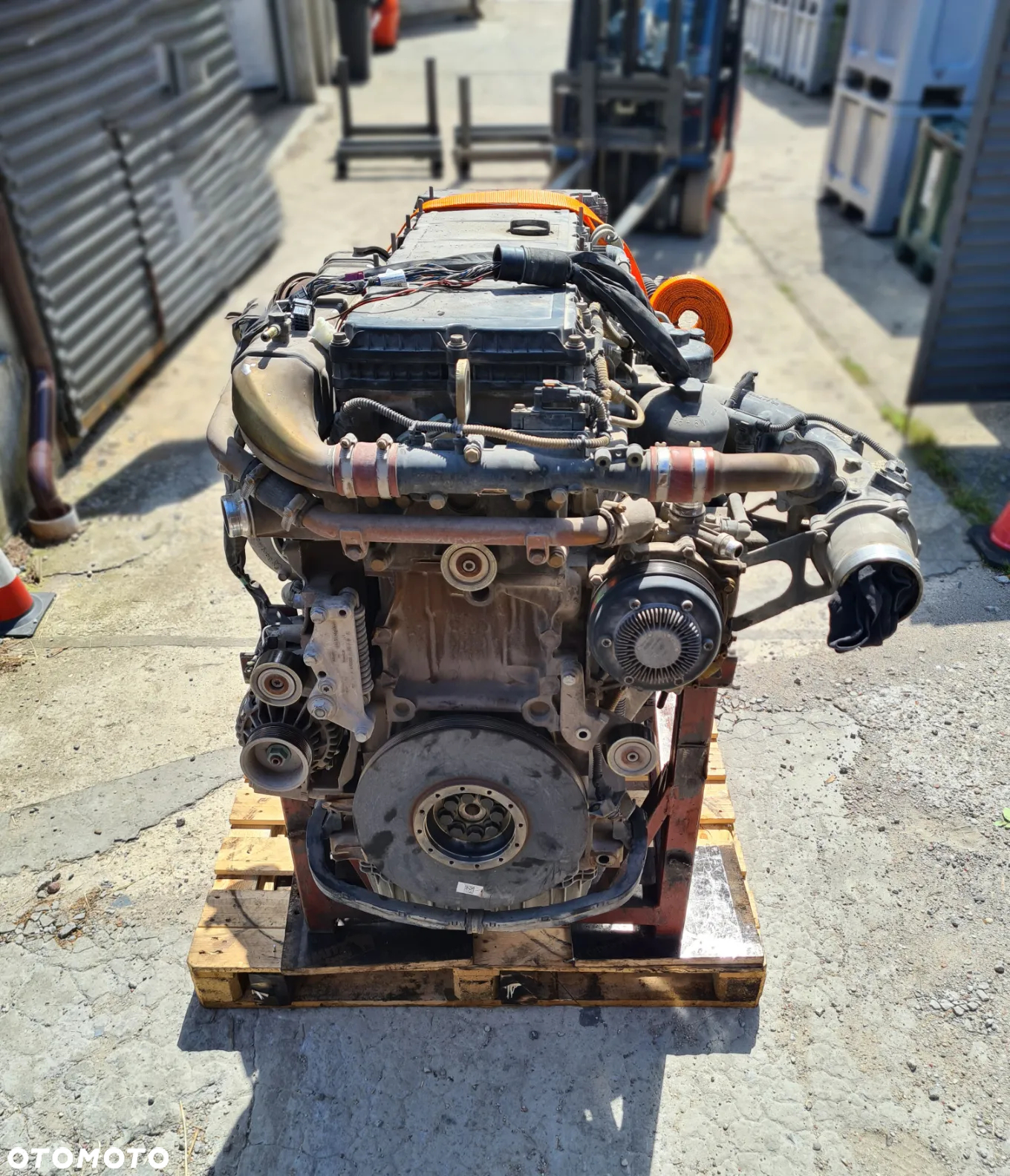 Kompletny silnik Mercedes Actros MP4 430km OM470 euro 6 - 3