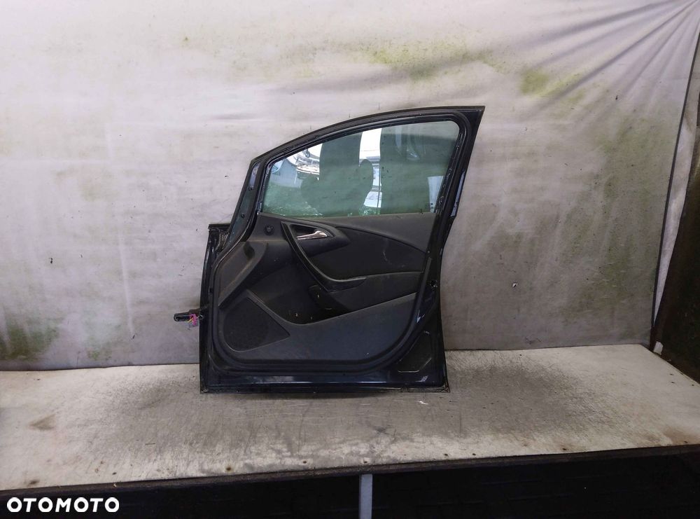 / DRZWI PRZÓD PRZEDNIE PRAWE OPEL ASTRA J 4 IV 5D 5 DRZWI HB Z22C CZARNE - 4