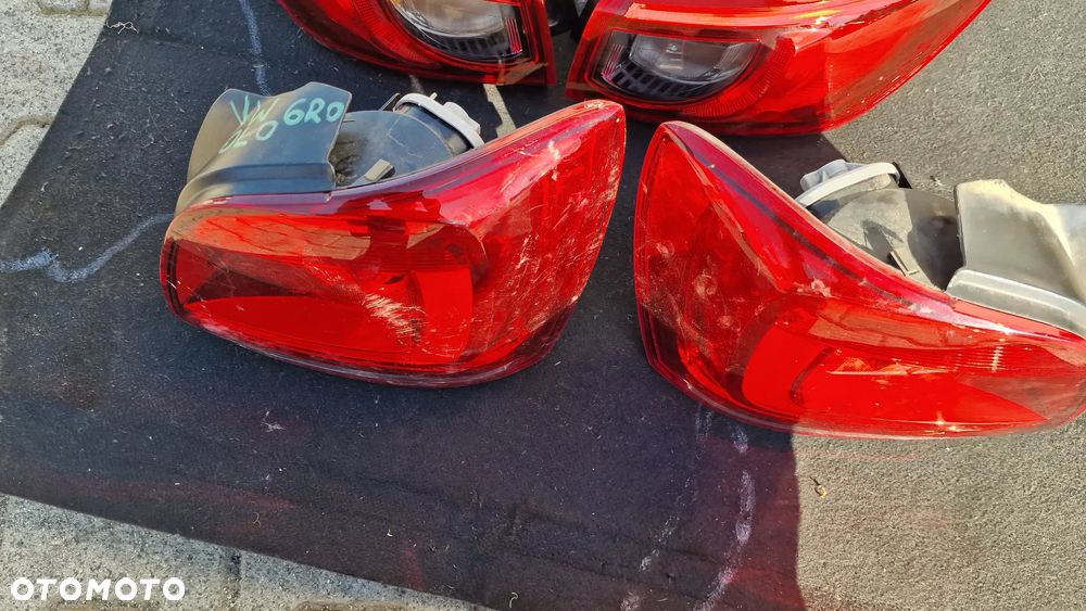VW Polo 6R tył lampy