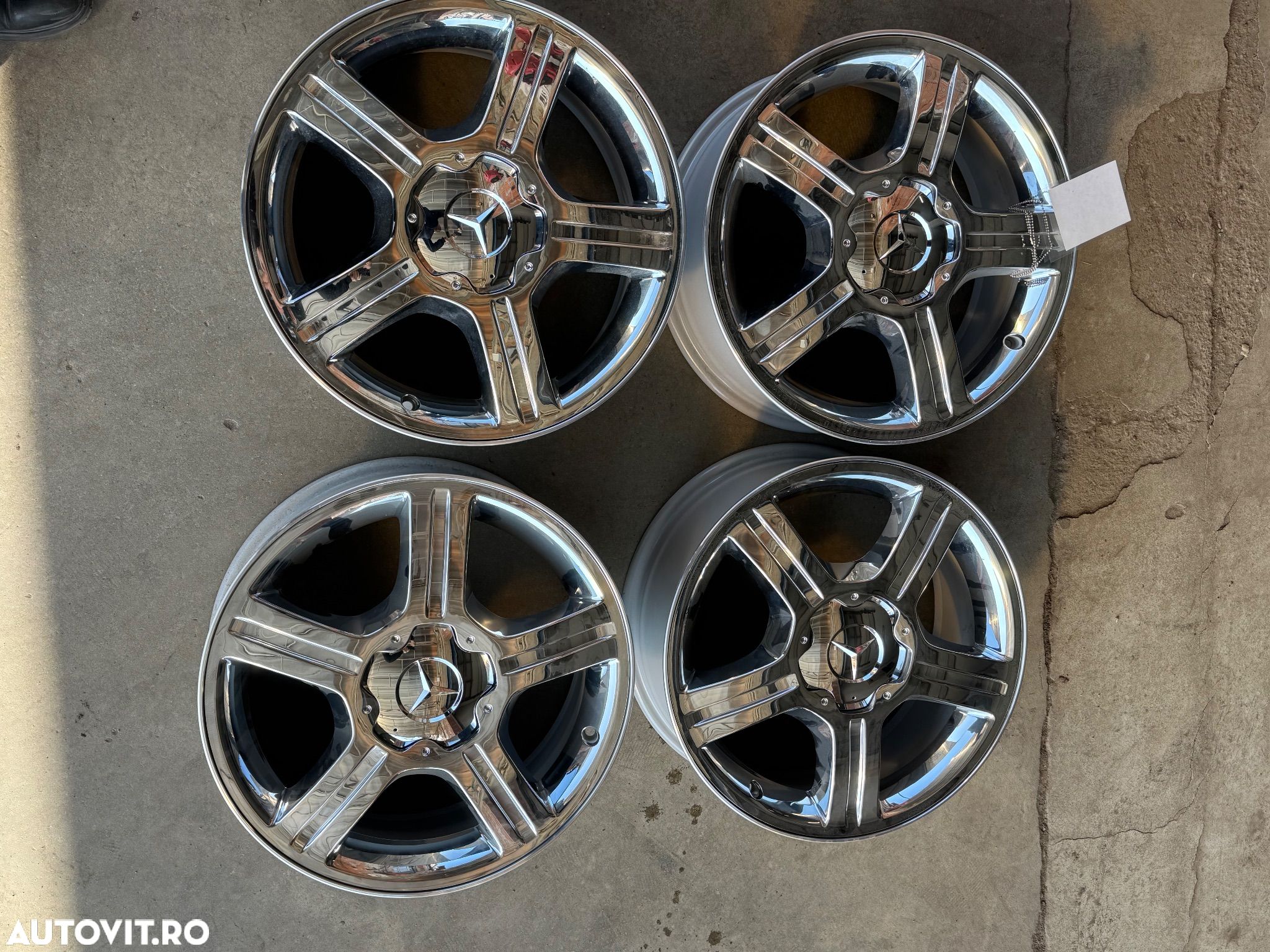 Vând jante originale Mercedes pe 17” noi - 1
