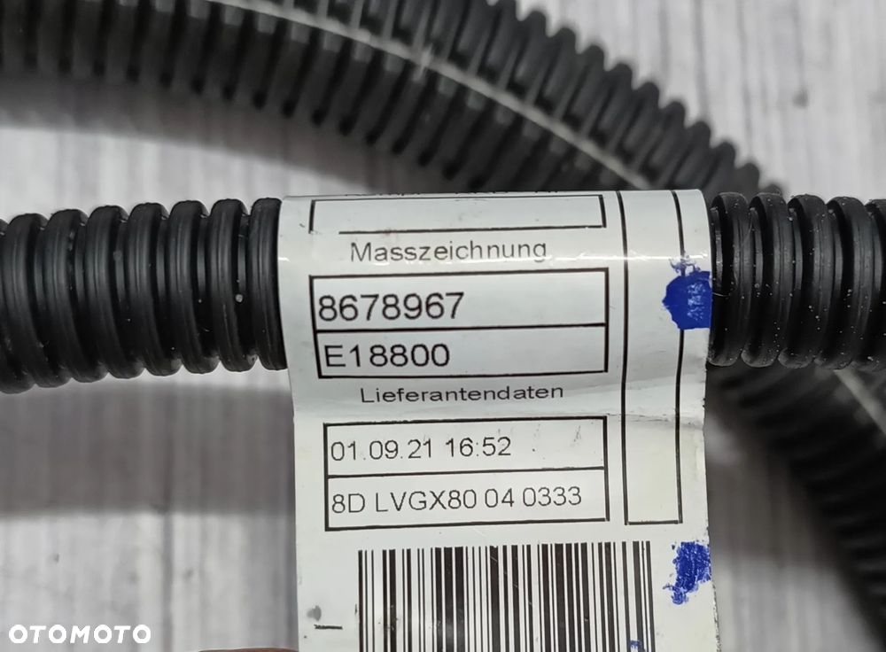 BMW F39 F40 F48 MINI F56 F60 Wiązka przewodów silnika 8742678 - 11