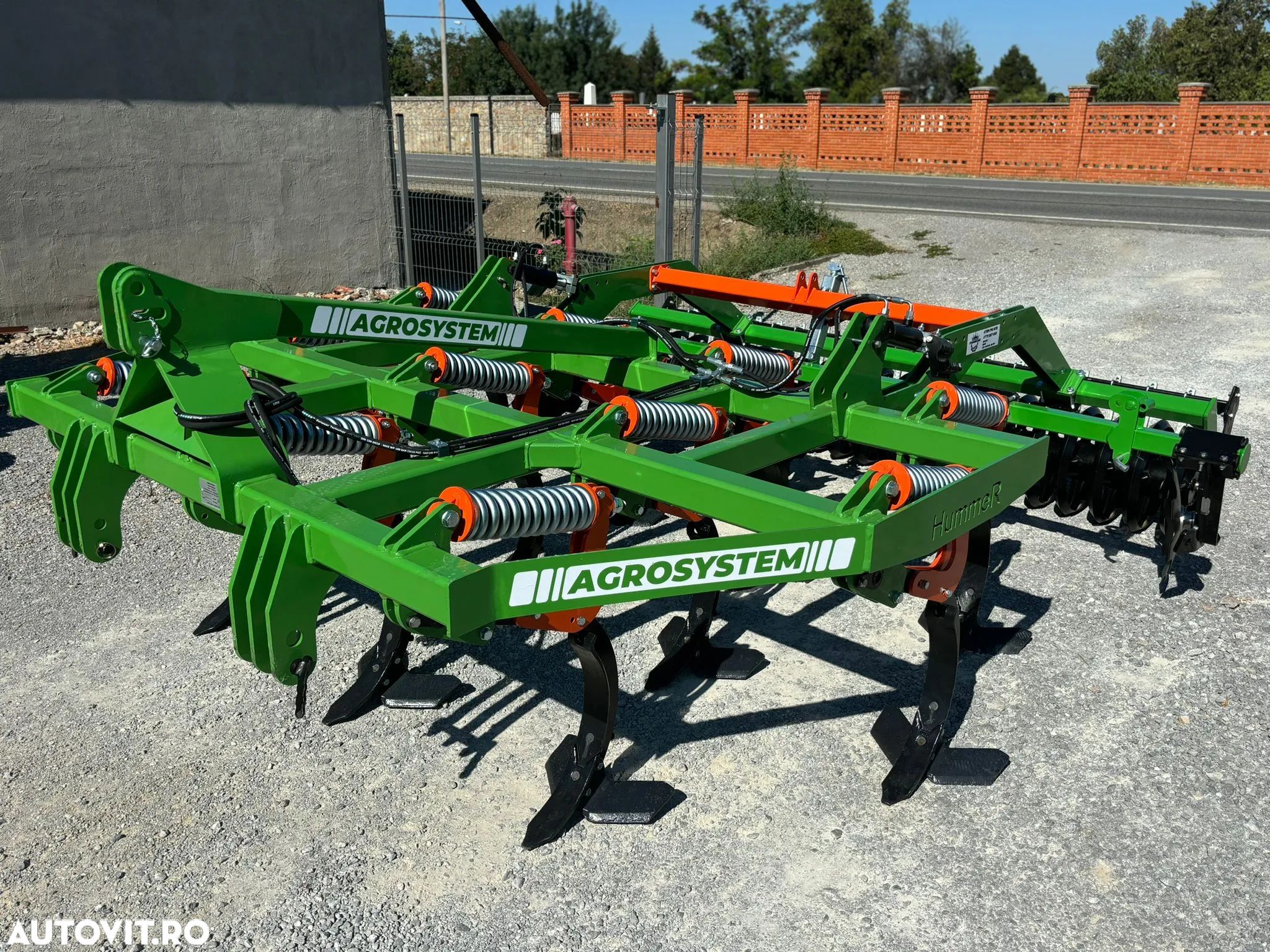 Terraking Gruber/Dezmiristitor Hummer Agro-System 3.0m/11 ancore - 1