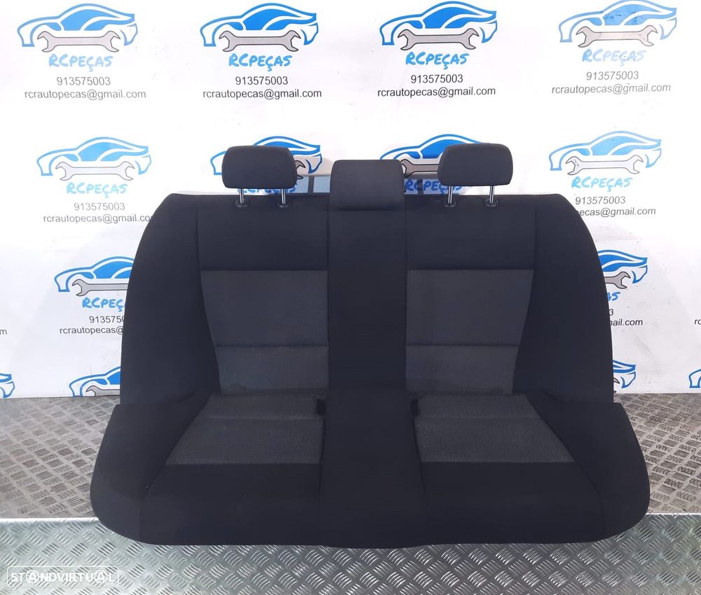 BANCO BANCOS TECIDO BMW SERIE 3 E90 AIRBAG FRENTE FRONTAL TRASEIRO TRÁS - 4