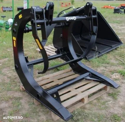 Graifer forestier pentru buldoexcavatoare, tractoare sau încărcătoare frontale - 5