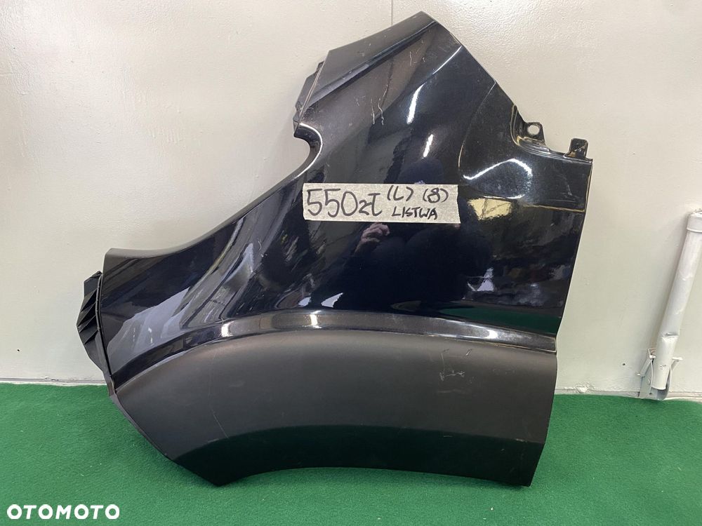 DUCATO BOXER JUMPER MAX 17- BŁOTNIK PRZEDNI PRZÓD LEWY LISTWA HEAVY czarny - 1