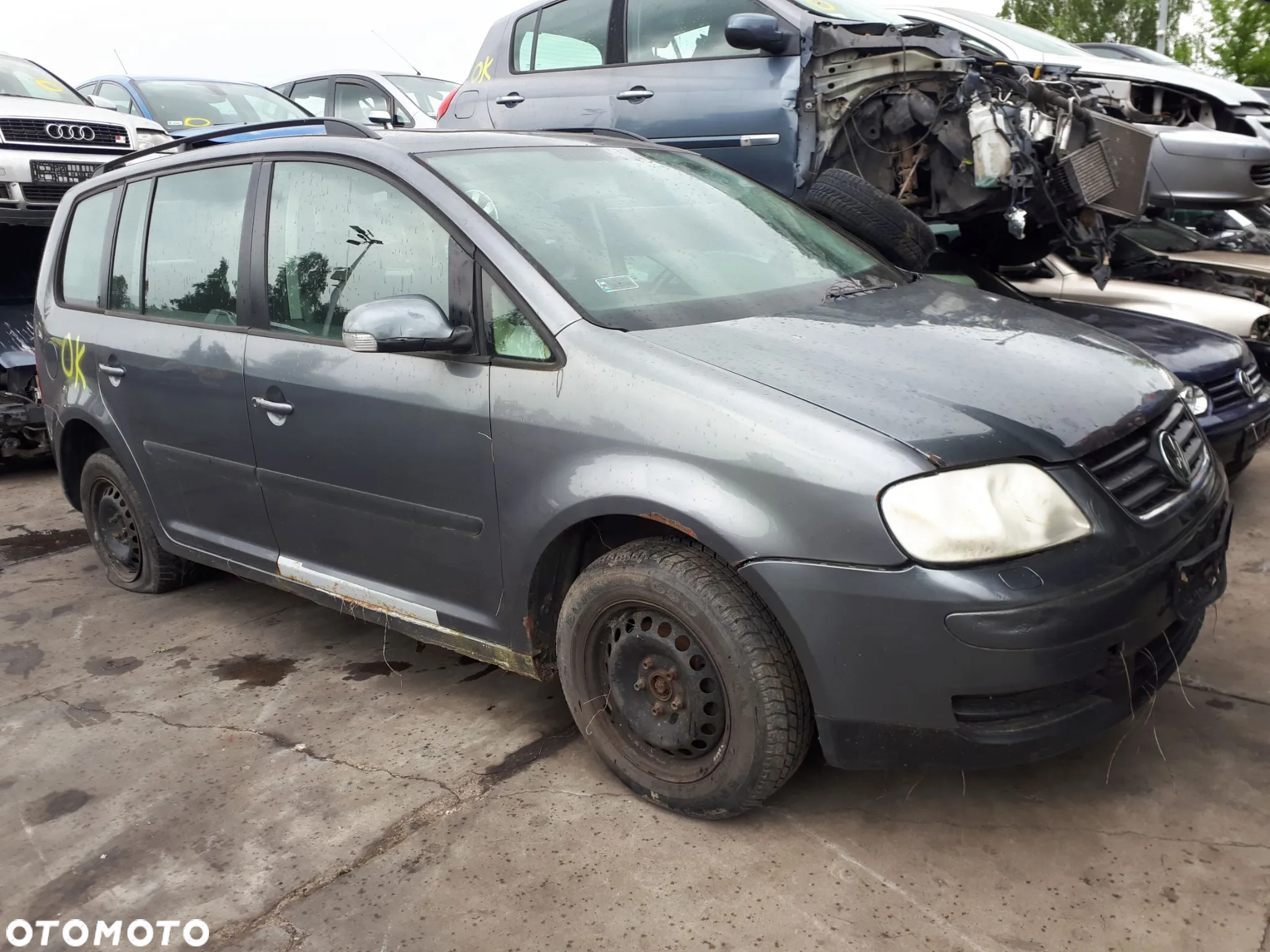 VW TOURAN I 03-06 LAMPA TYŁ TYLNA PRAWA LEWA - 4