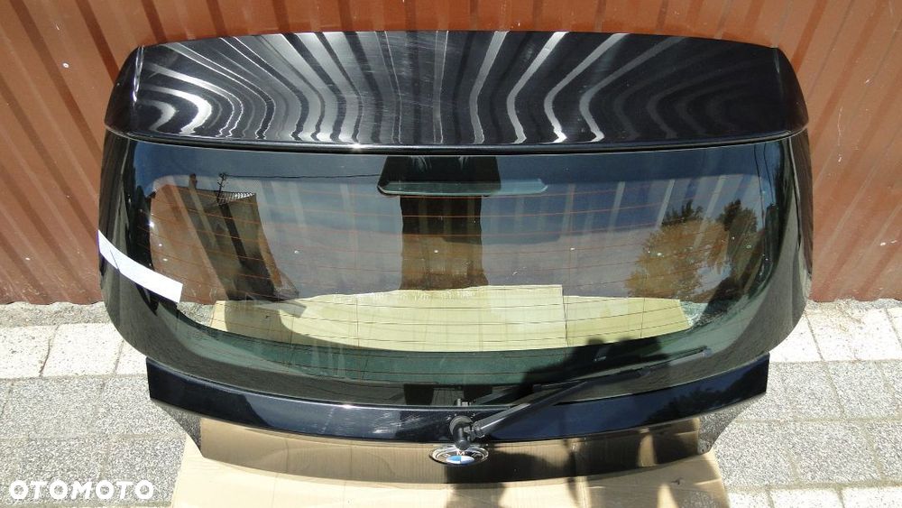 BMW 1 E87 KLAPA TYŁ TYLNA BAGAŻNIKA KOMPLETNA BLACK SAPPHIRE - 2